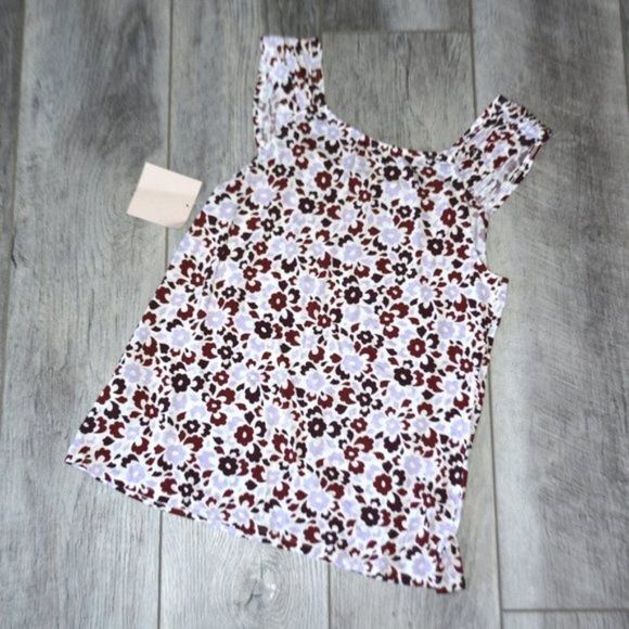 14TH & UNION - Shirred Straps Floral Blouse - Picture 8 of 8